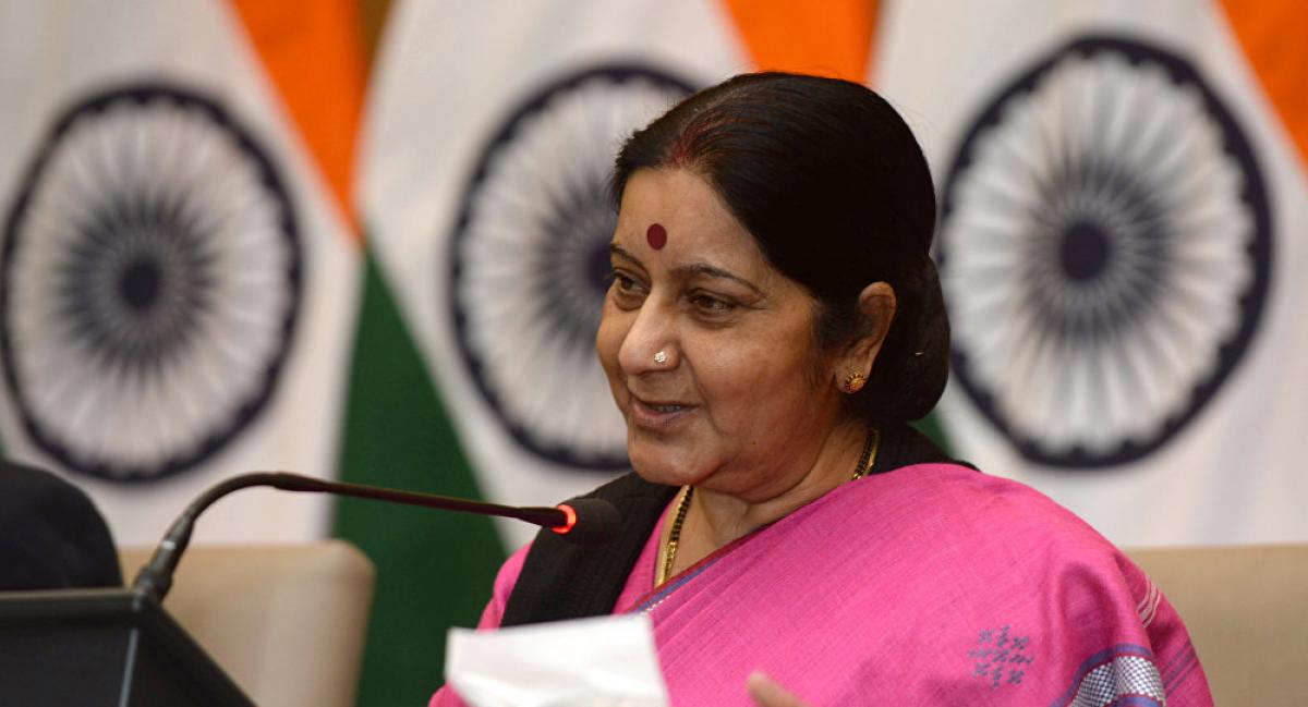 Sushma Swaraj on Norway child case: We want restoration of Aryan to his natural parents